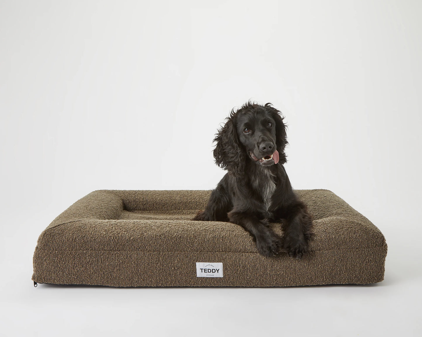 Boucle Bed Brown