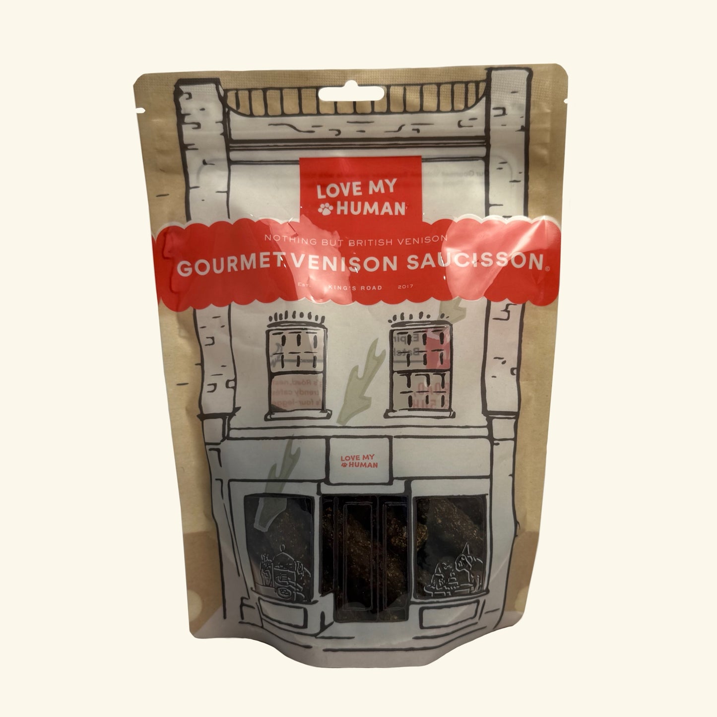 Gourmet Venison Saucisson - Love My Human