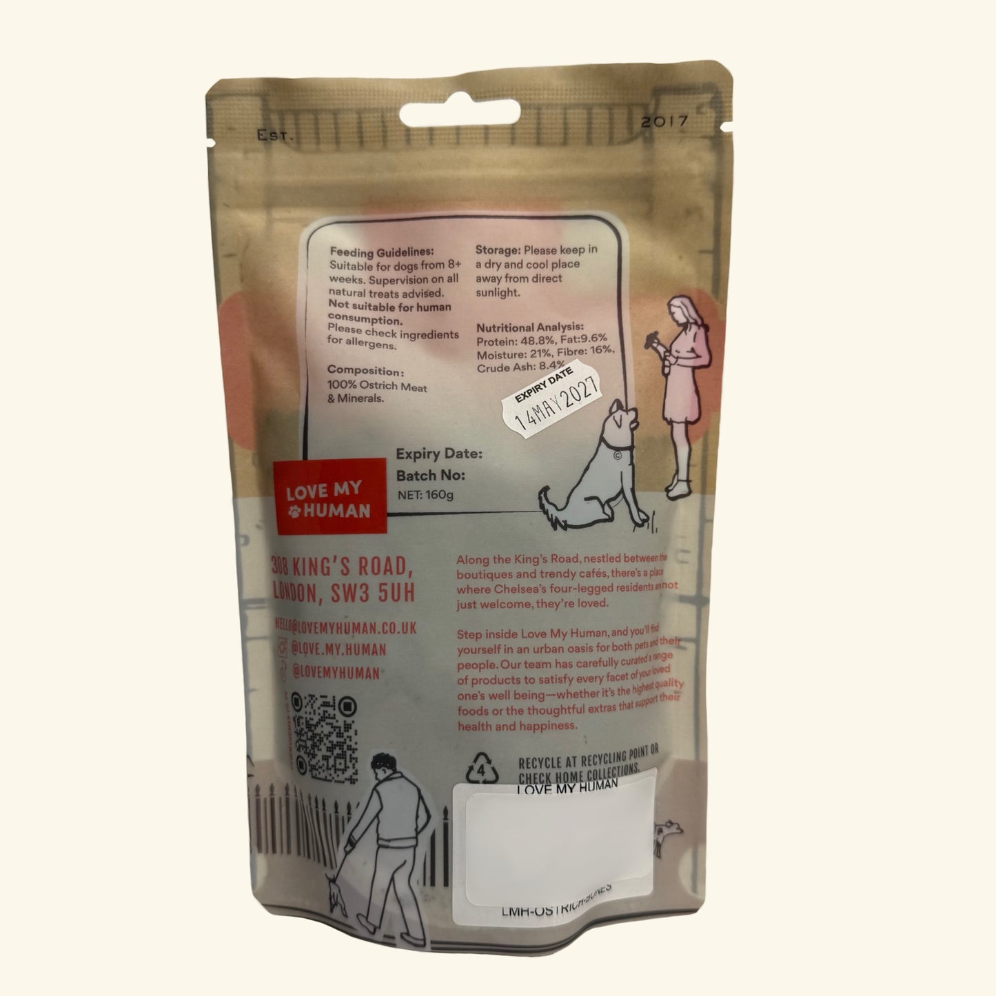 Ostrich Bones - Love My Human