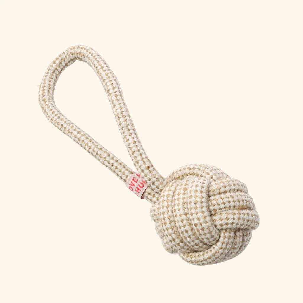 Hemp Rope Toy - Ball