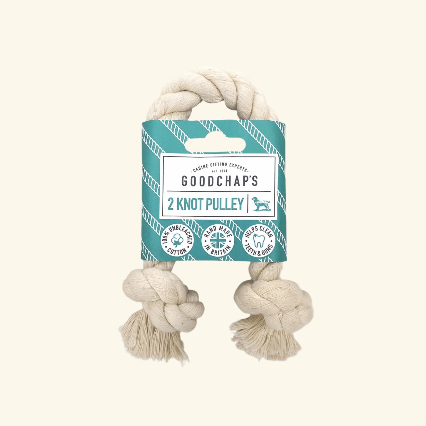 2 Knot Pulley Dog Toy