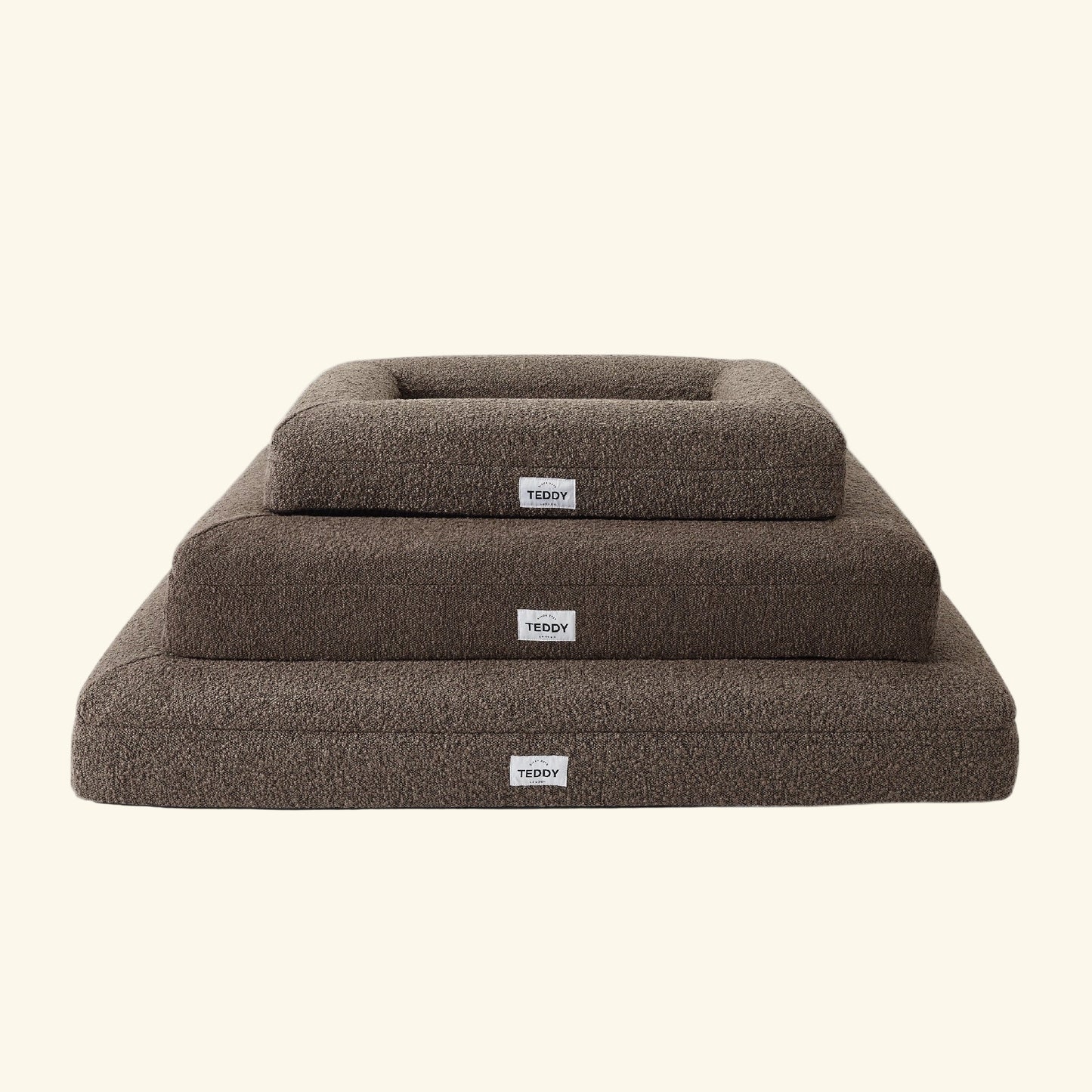 Boucle Bed Brown