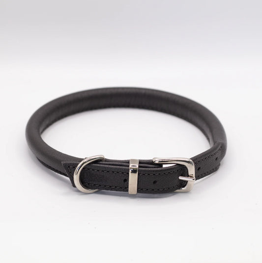 Rolled Leather Collar