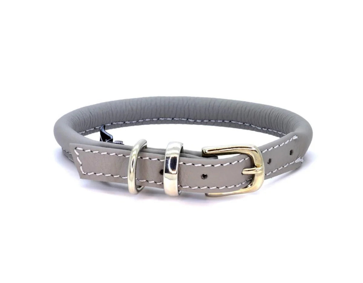 Rolled Leather Collar