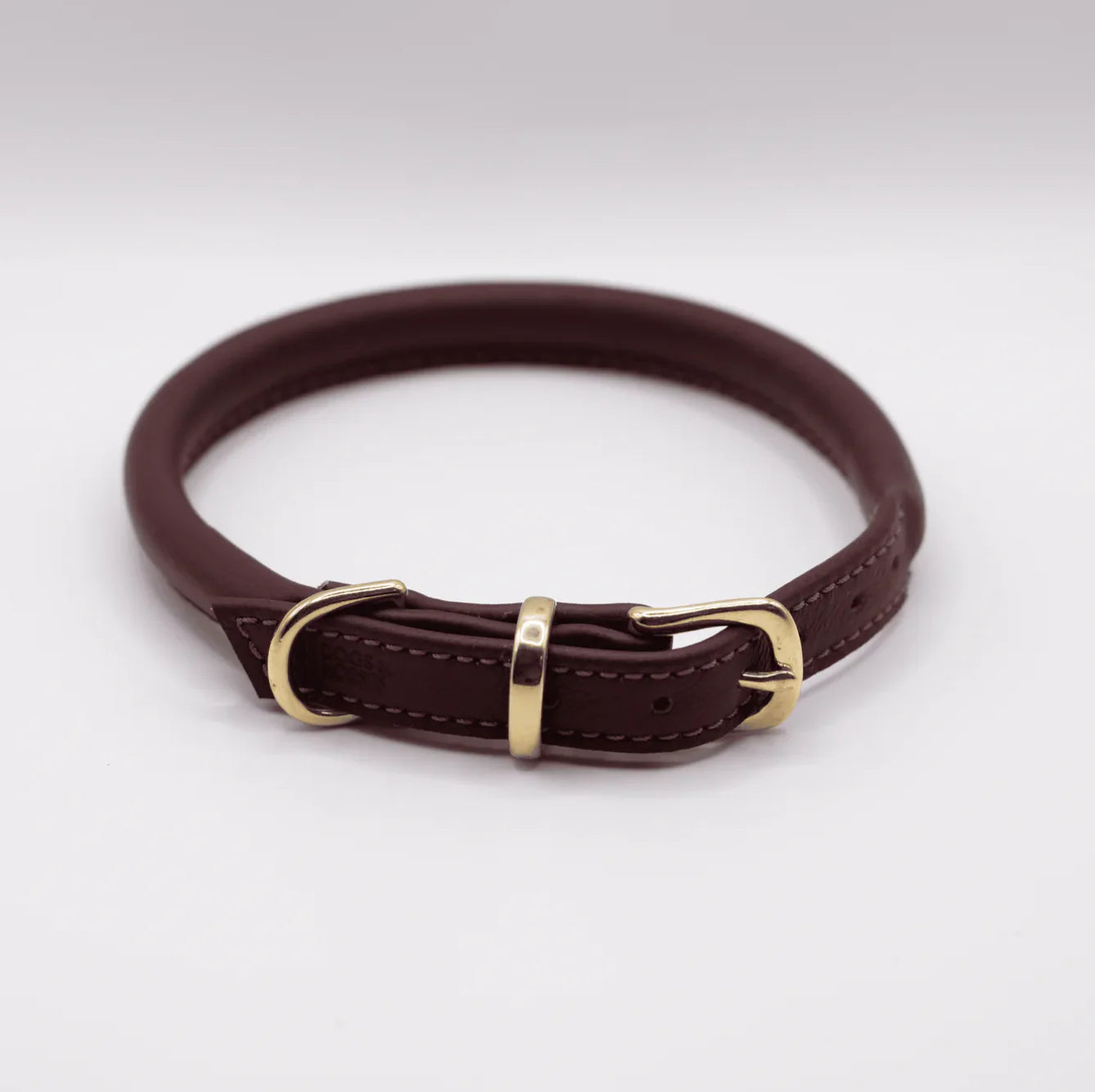 Rolled Leather Collar