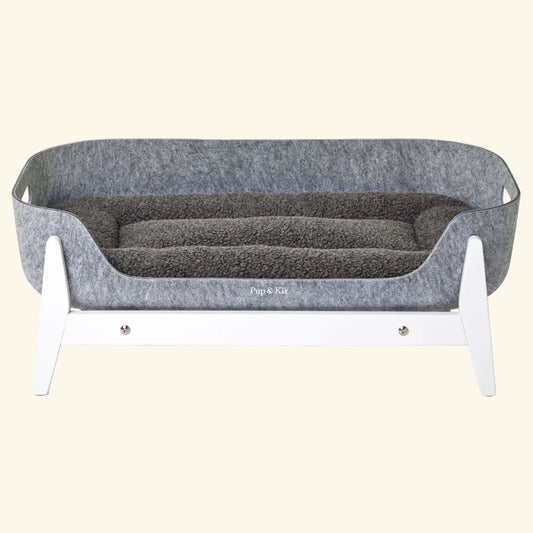 PetNest Grey with Stand White