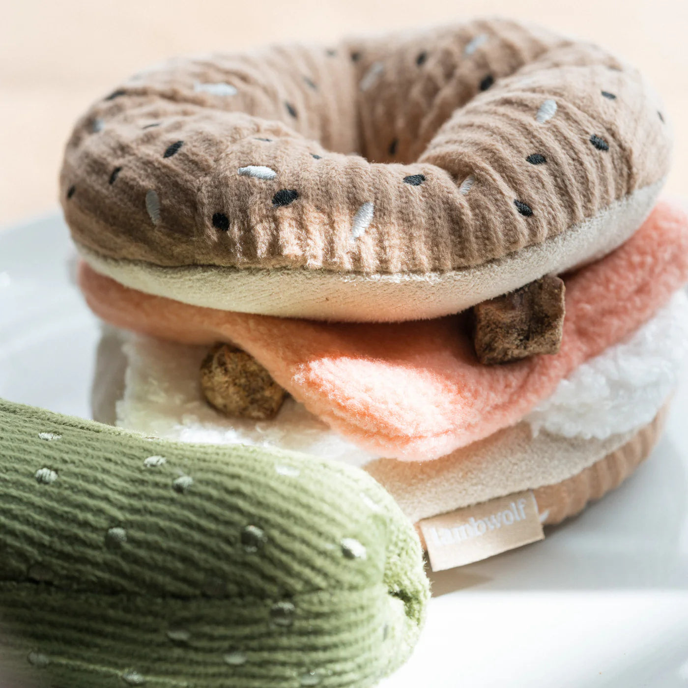 Bagel & Pickle Enrichment Toy
