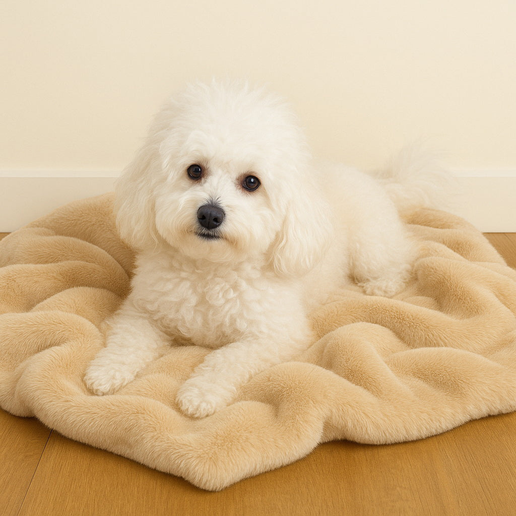 Faux Fur Blanket Medium - Love My Human