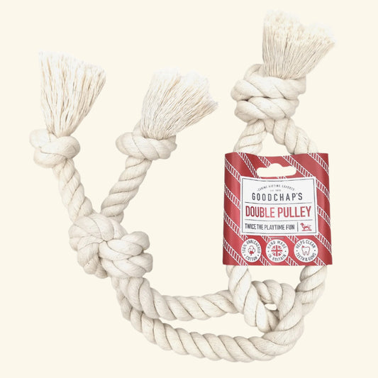 Double Pulley Dog Toy